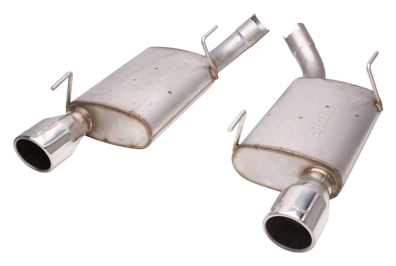 Pypes 2005-2010 Ford Mustang GT Axle Back Exhaust System with Violator Mufflers SFM60V