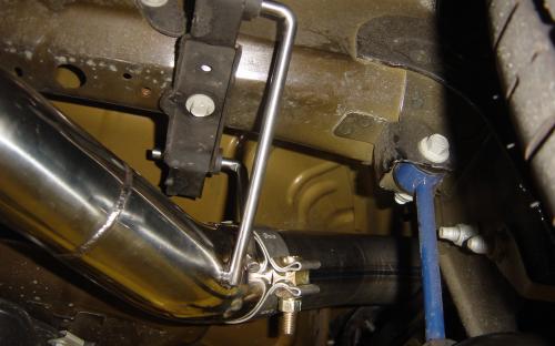 Pypes 2005-2010 Mustang V6 Cat Back Exhaust System with X-Pipe and Violator SFM68 Pypes 2005-2010 Mustang V6 Cat Back Exhaust System with X-Pipe and Violator SFM68