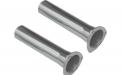 Reducers 3.5 in Header To 3 in Pipe Collector Polished Finish Hardware Incl 304 Stainless Steel Pypes Exhaust