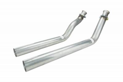 Exhaust Manifold Down Pipe 64-81 Chevy Small Block 3 Bolt Hardware Not Incl Natural 409 Stainless Steel Pypes Exhaust