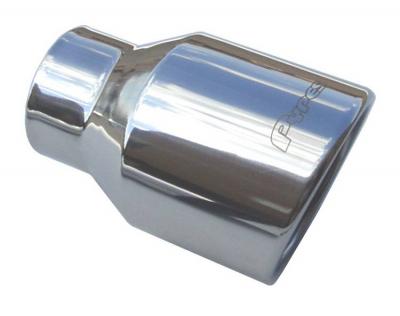 Exhaust Tail Pipe Tip Set 3 in To 4 in x 6 in L Clamp On Hardware Not Incl Polished 304 Stainless Steel Pair Pypes Exhaust