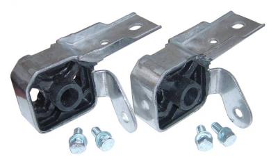 Exhaust Muffler Hanger Kit 05-10 Mustang Hardware Incl Natural Finish 304 Stainless Steel Pypes Exhaust