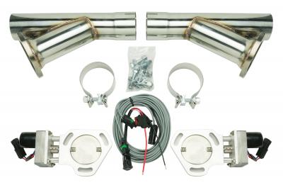Pypes Exhaust Cutout Kit Dual with Y-Pipe 2.5in HVE10K Pypes Exhaust Cutout Kit Dual with Y-Pipe 2.5in HVE10K