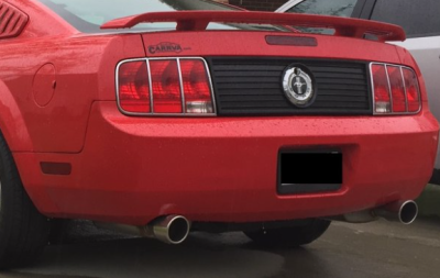 Pypes 2005-2010 Mustang V6 Cat Back Exhaust System with X-Pipe and Violator SFM68 Pypes 2005-2010 Mustang V6 Cat Back Exhaust System with X-Pipe and Violator SFM68