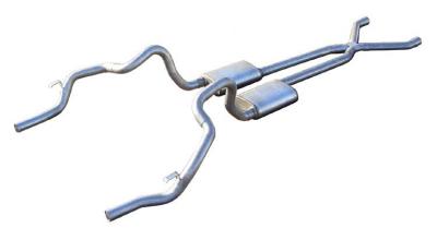 Pypes Crossmember Back Exhaust 2.5in SGF11T - 70-74 F-Body