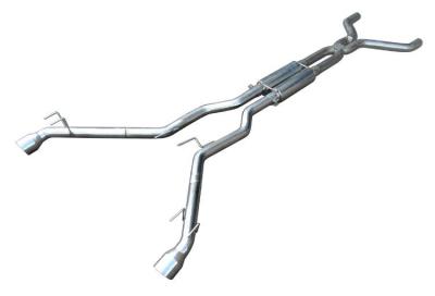 Pypes 2010-2014 Camaro V6 Cat Back Exhaust System with 4
