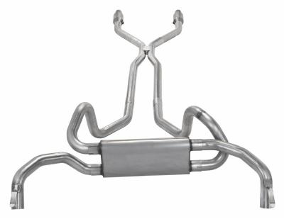 Pypes Crossmember Back Exhaust SGF940E - 75-81 GM F/X Body Pypes Crossmember Back Exhaust SGF940E - 75-81 GM F/X Body