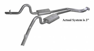 Pypes 1978-1988 GM G-Body Converter Back Exhaust w/Race Pro Muffler SGG51R