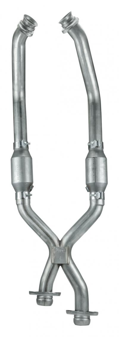 Pypes X-Pipe w/Catalytic Converters XFM30E 79-95 Mustang Pypes X-Pipe w/Catalytic Converters XFM30E 79-95 Mustang