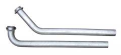 Exhaust Manifold Down Pipe 64-1977 Chevy Big Block 3 Bolt Hardware Not Incl Natural 409 Stainless Steel Pypes Exhaust