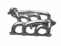 Shorty Exhaust Header Left 94-95 Ford Mustang Gt Hardware/Gaskets Incl Polished 304 Stainless Steel Pypes Exhaust