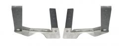 Exhaust Muffler Hanger Kit 64-72 Gm A-Body Hardware Not Incl Natural Finish 304 Stainless Steel Pypes Exhaust