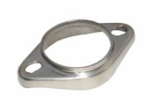 Exhaust Flange 2.5 in Flow Tube Hardware Not Incl Natural 304 Stainless Steel Pypes Exhaust