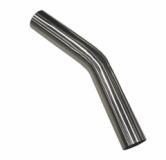 Mandrel Bend Pipe 2.5 in 30 Degree 2 Ft L Hardware Not Incl Natural 304 Stainless Steel Pypes Exhaust