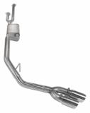Cat-Back Exhaust System 14-20 Tundra Split Side Dual Exit 2.5 in Intermediate And 3 in Tail Pipe No Mufflers/Hardware Incl Tip Incl Pypes Exhaust